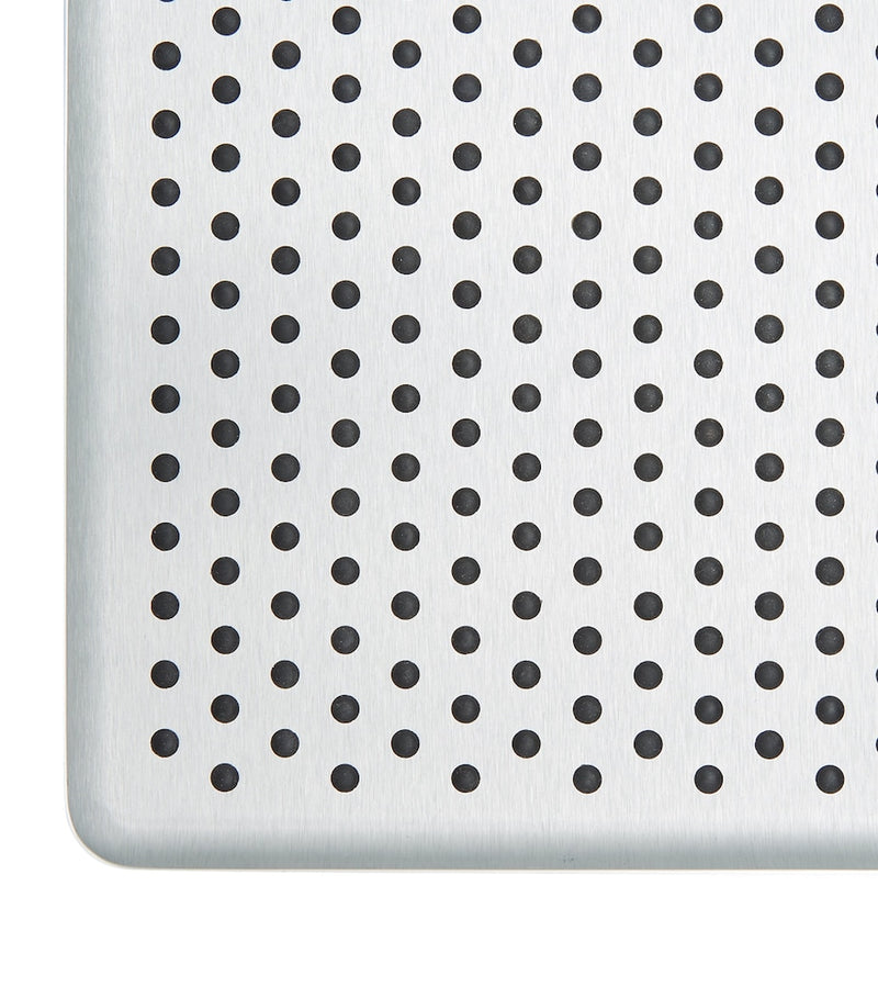Kaymet brushed anodised aluminium serving tray for canapés, UK version