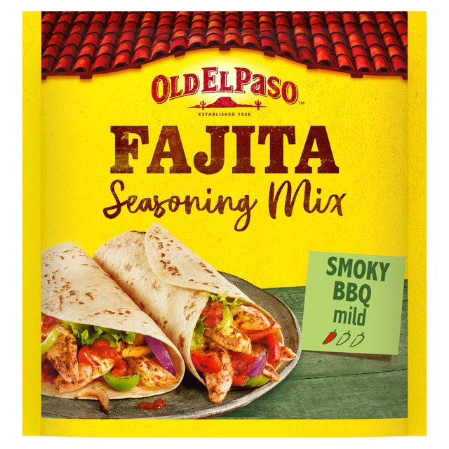 Old El Paso Smoky BBQ Fajita Seasoning Mix   35g GOODS M&S   