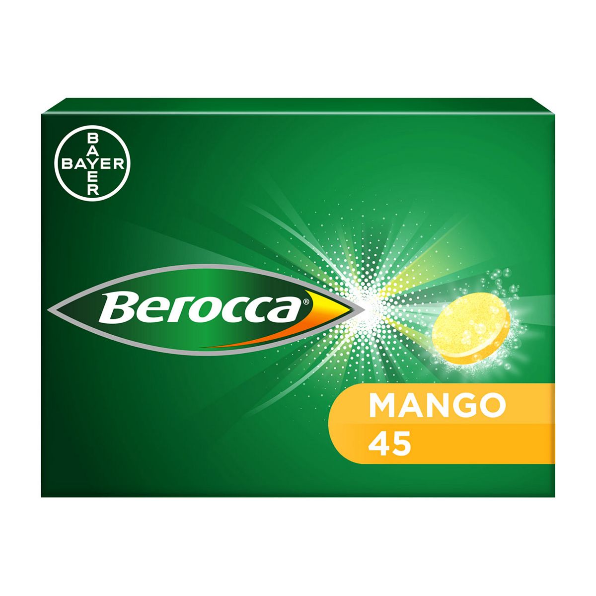 Berocca Mango Energy Vitamin 45 Tablets General Health & Remedies Boots   