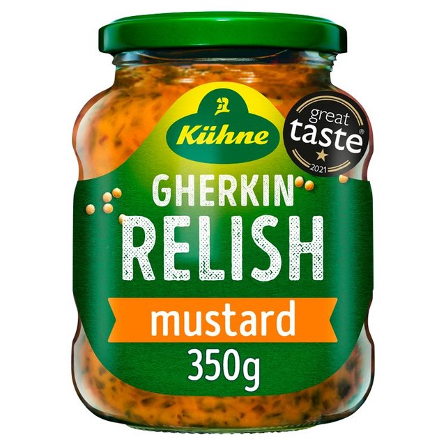 Kuhne Gherkin Mustard Relish   350g