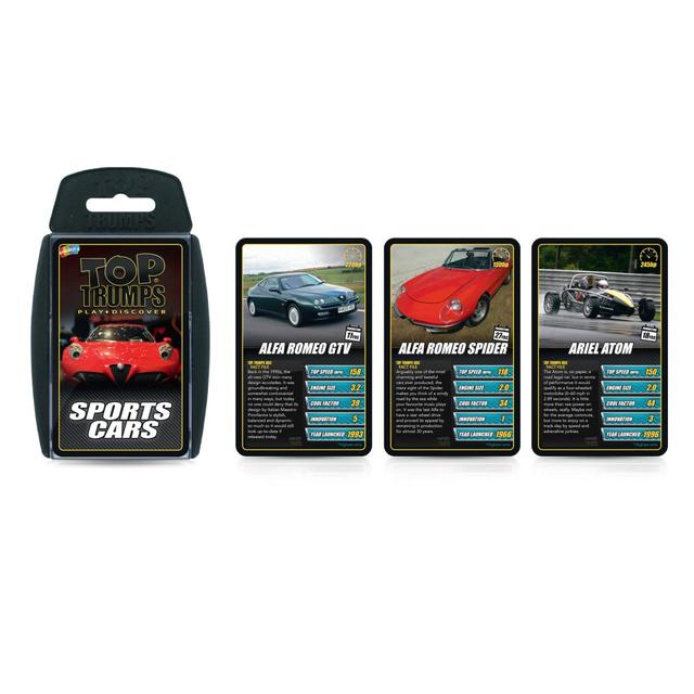 Top Trumps Sport Cars GOODS M&S   