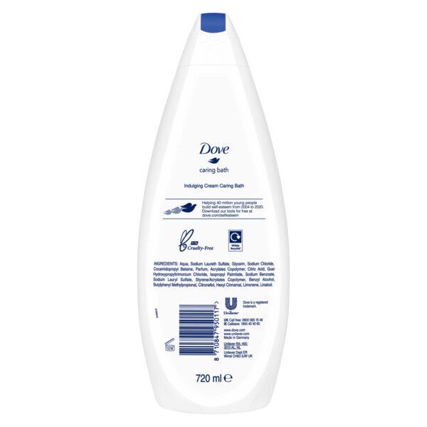 Dove Bath Indulging Cream 720ml GOODS Superdrug   