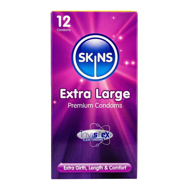 Skins Extra Large Condoms    12 per pack GOODS M&S   