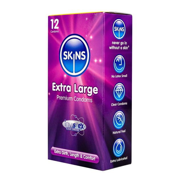 Skins Extra Large Condoms    12 per pack