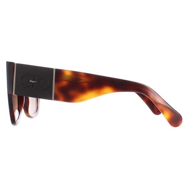 Salvatore Ferragamo SF1045S brown sunglasses, imported from the UK