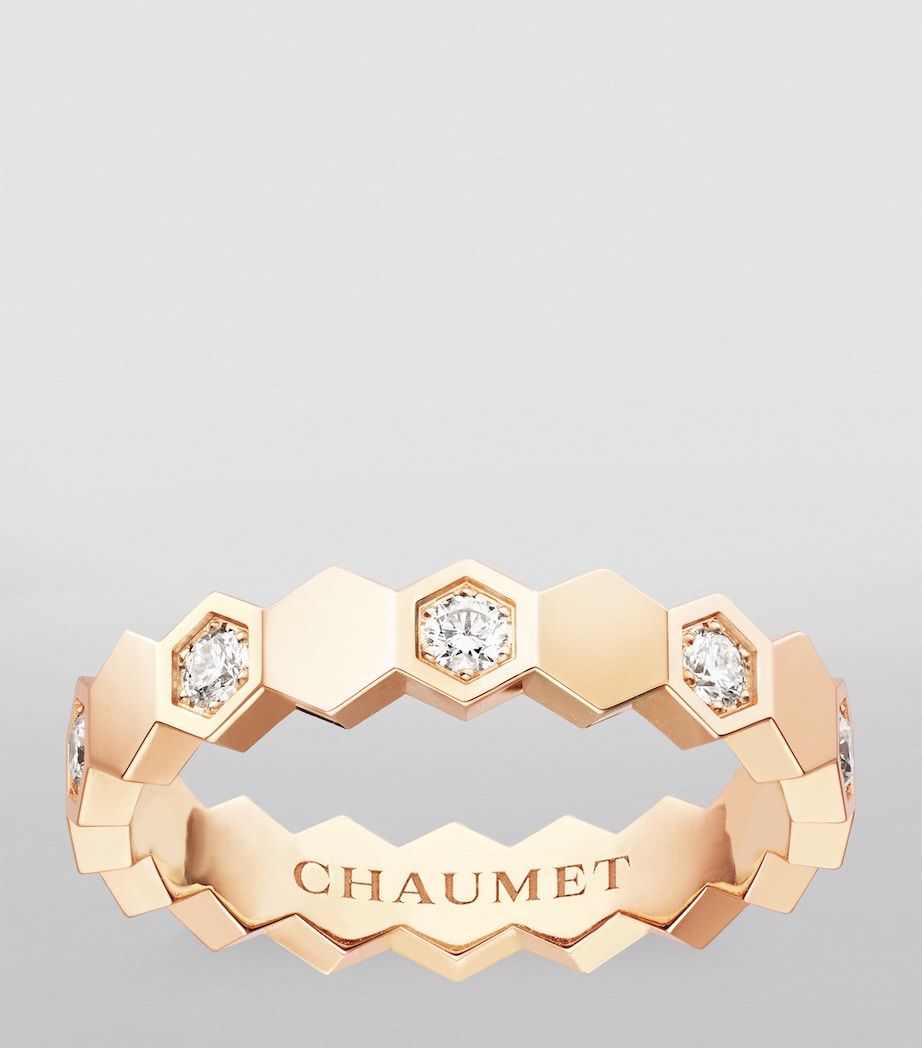 Chaumet Bee de Chaumet ring rose gold diamond, UK version