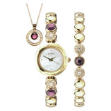 Limit ladies gold plated watch set and jewellery, UK version