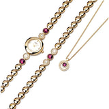 Limit ladies gold plated watch set and jewellery, UK version