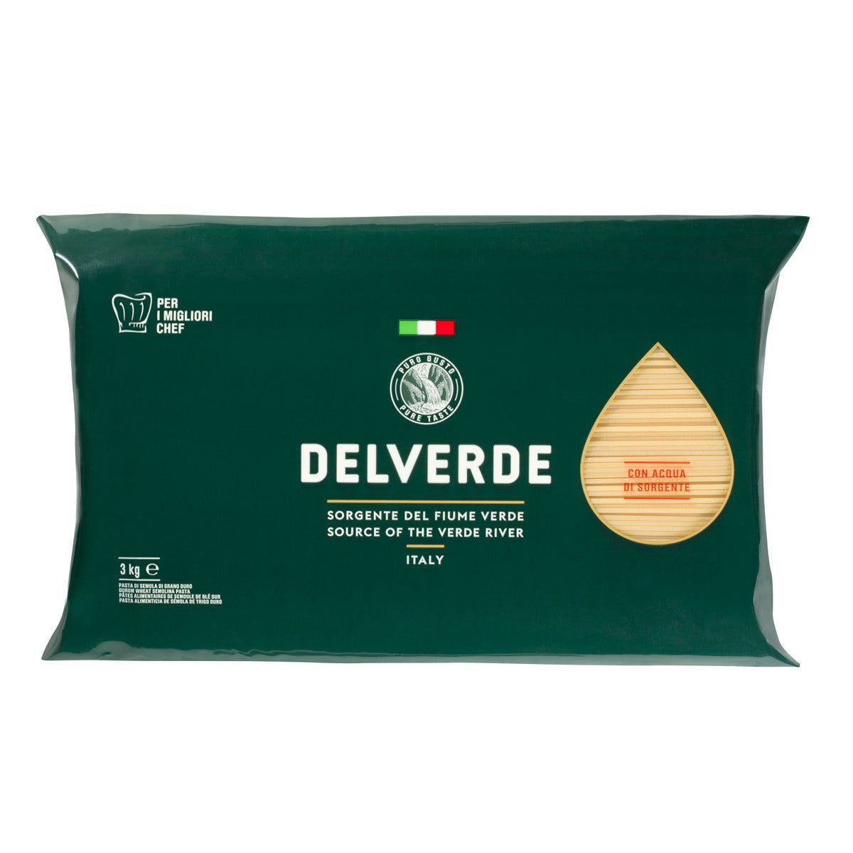 Delverde spaghetti 3kg - British product