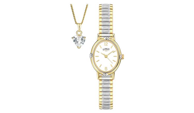 Limit ladies watch necklace set with Special Mum engraving (British brand)
