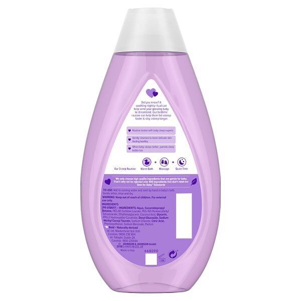 Johnson's Baby Bedtime Bubble Bath 500ml GOODS Superdrug   