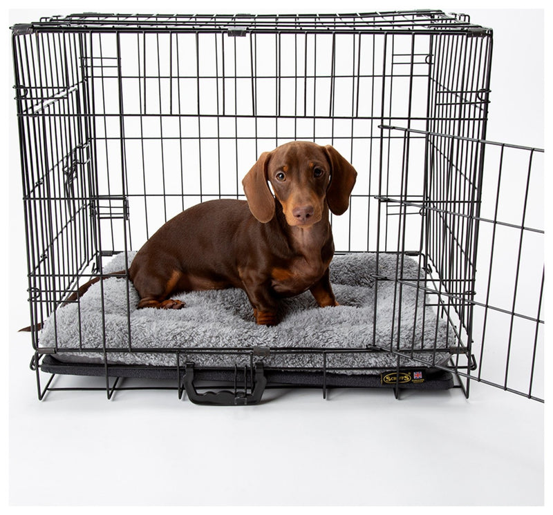 Scruffs grey dog crate mat medium (British brand)