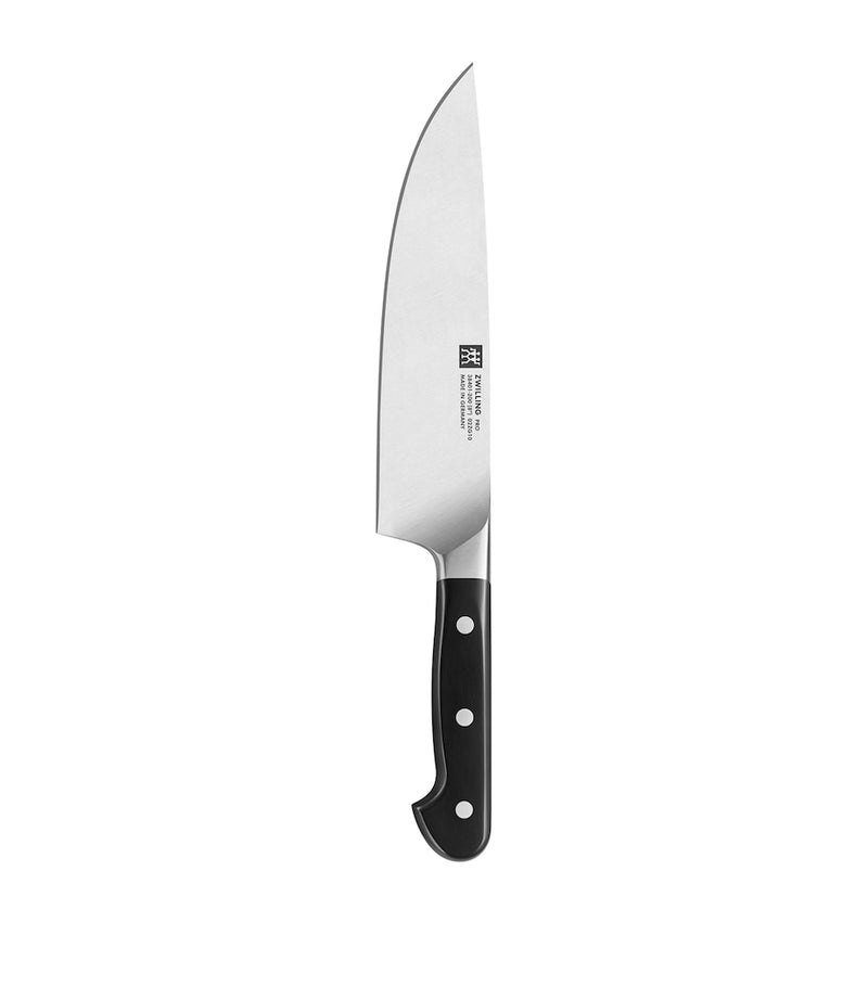 Zwilling Pro stainless steel 3-piece knife set (British brand)