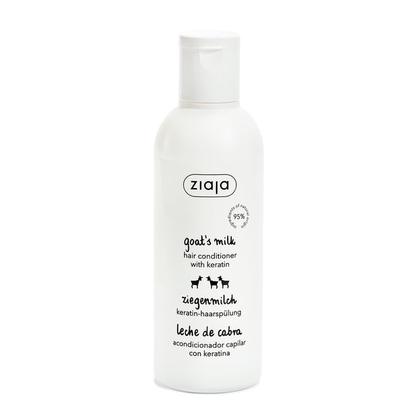 Ziaja goat's milk hair conditioner with keratin 200ml - British product