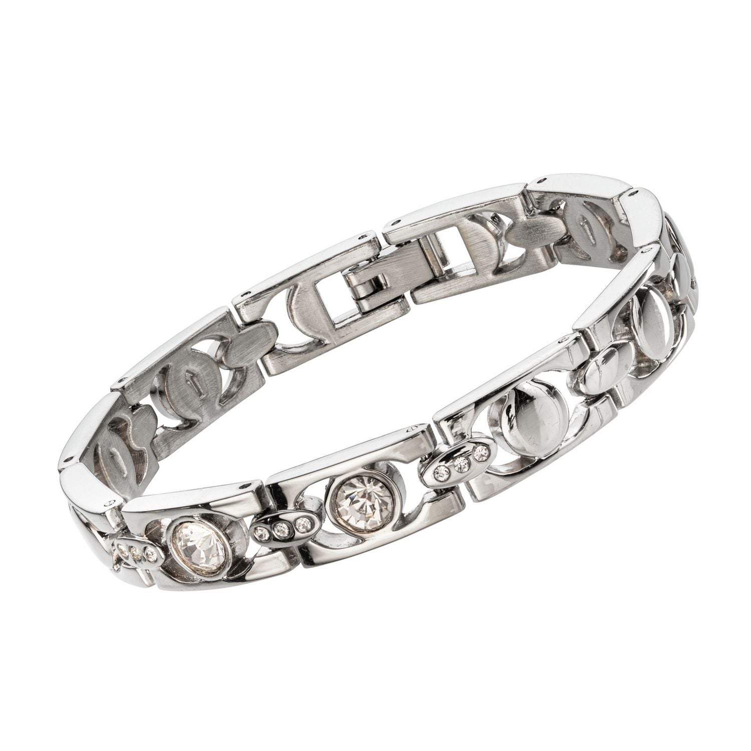 Limit ladies silver watch set with bracelet and pendant, UK version