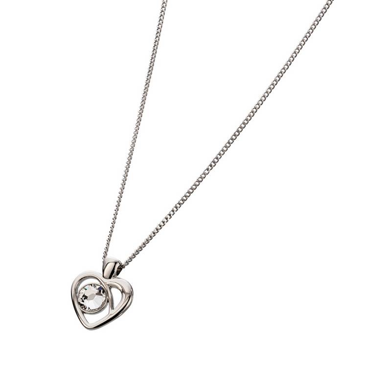 Limit ladies silver watch set with bracelet and pendant, UK version