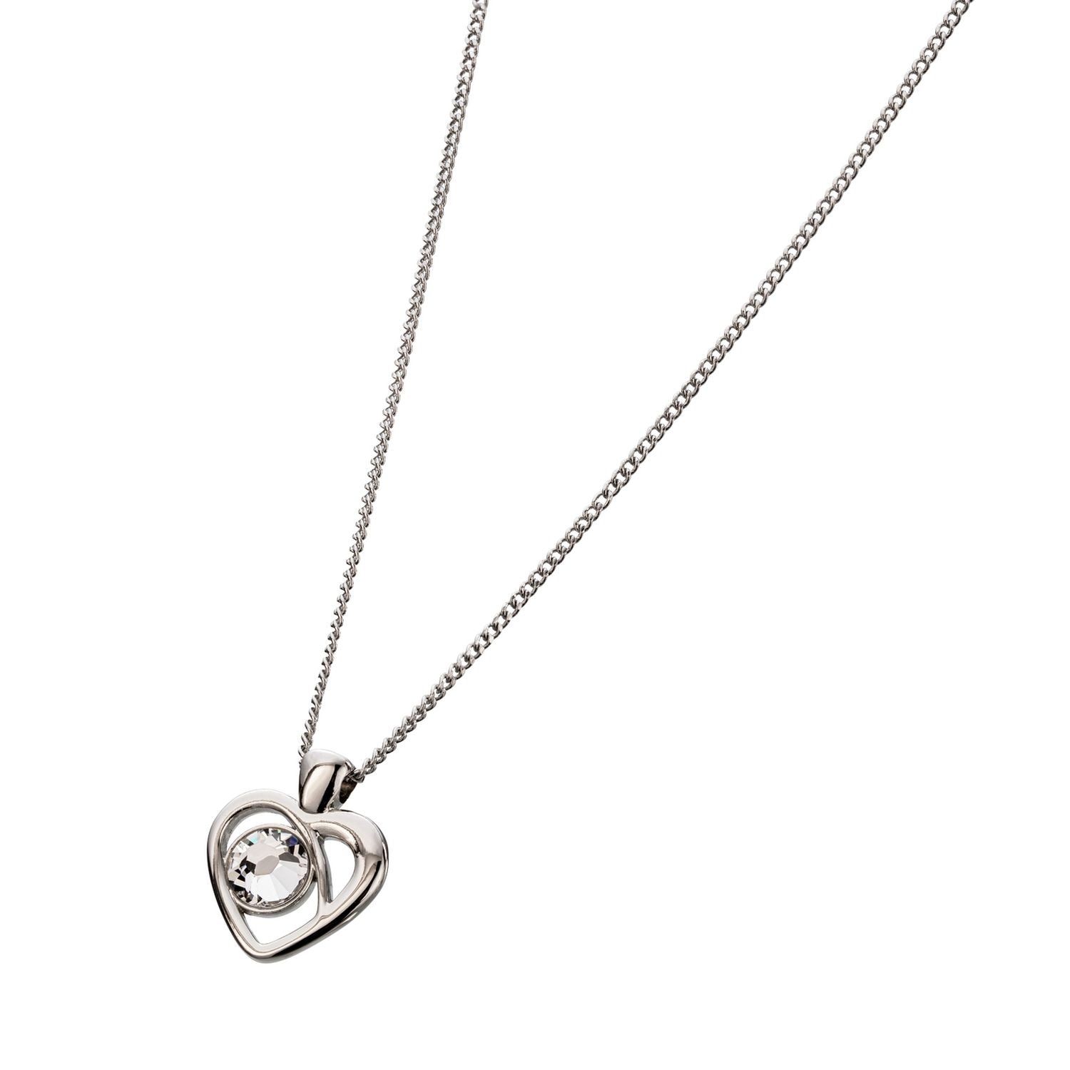 Limit ladies silver watch set with bracelet and pendant, UK version