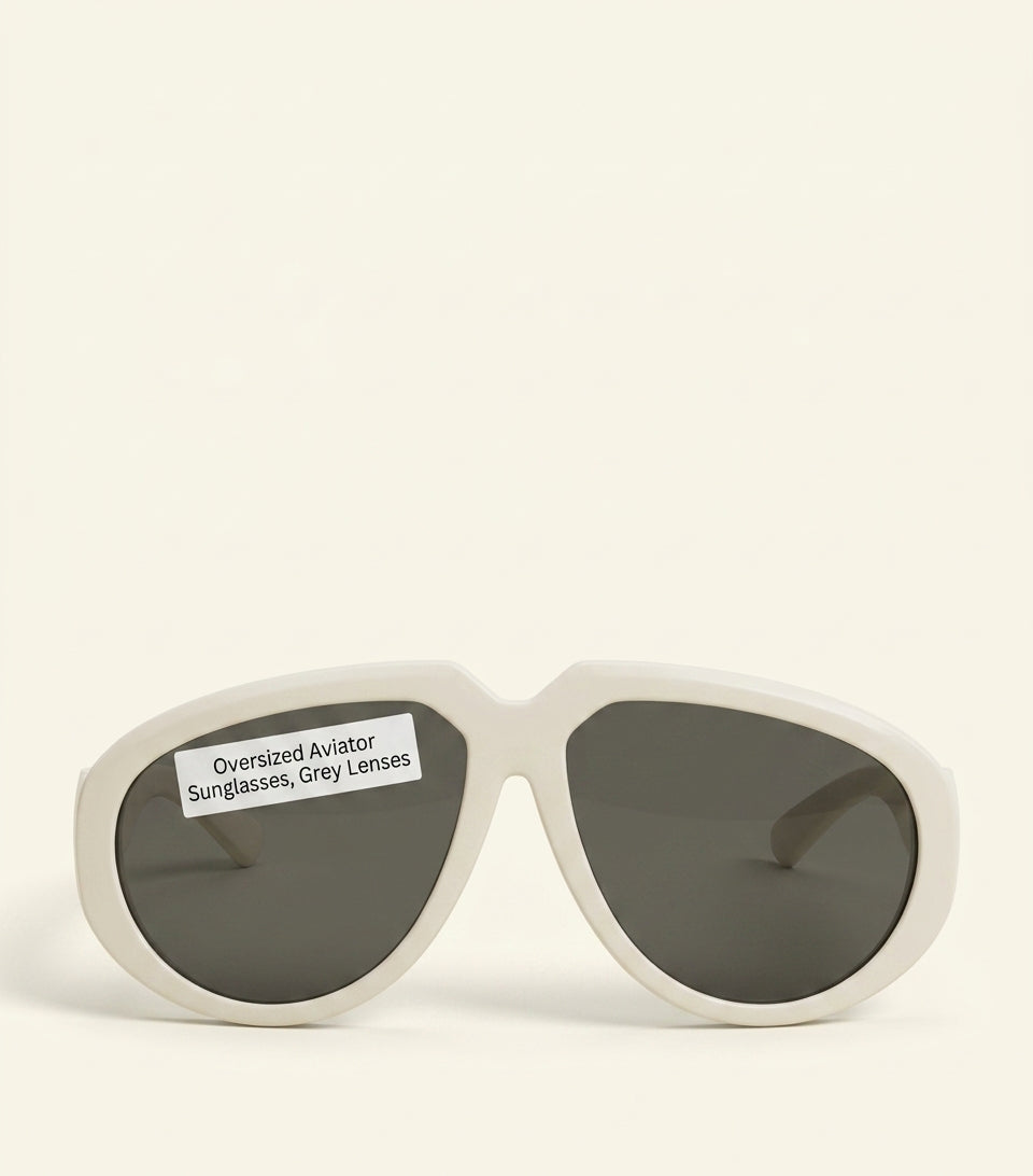 Burberry Pilot sunglasses acetate curved design - British product