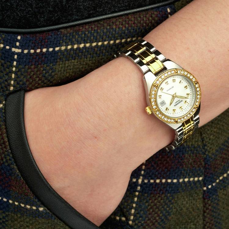 Sekonda Classique Ladies Two-Tone Bracelet Watch - British product
