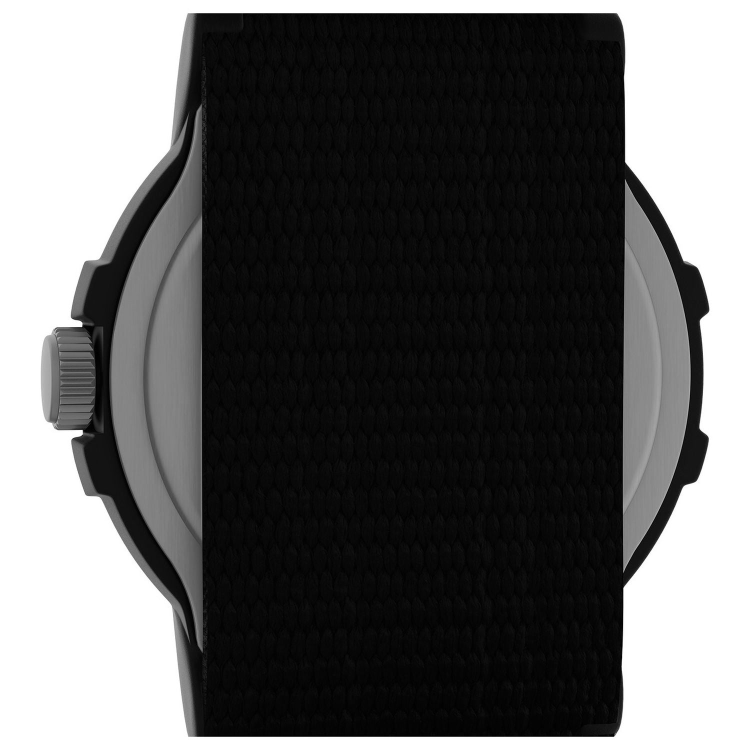 Timex men's black fabric strap watch - British product