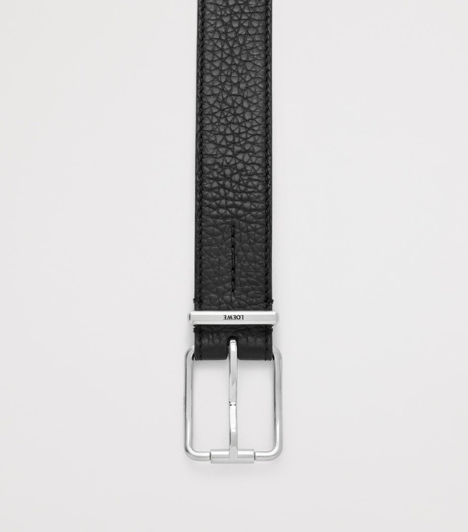 LOEWE leather logo buckle belt, UK version
