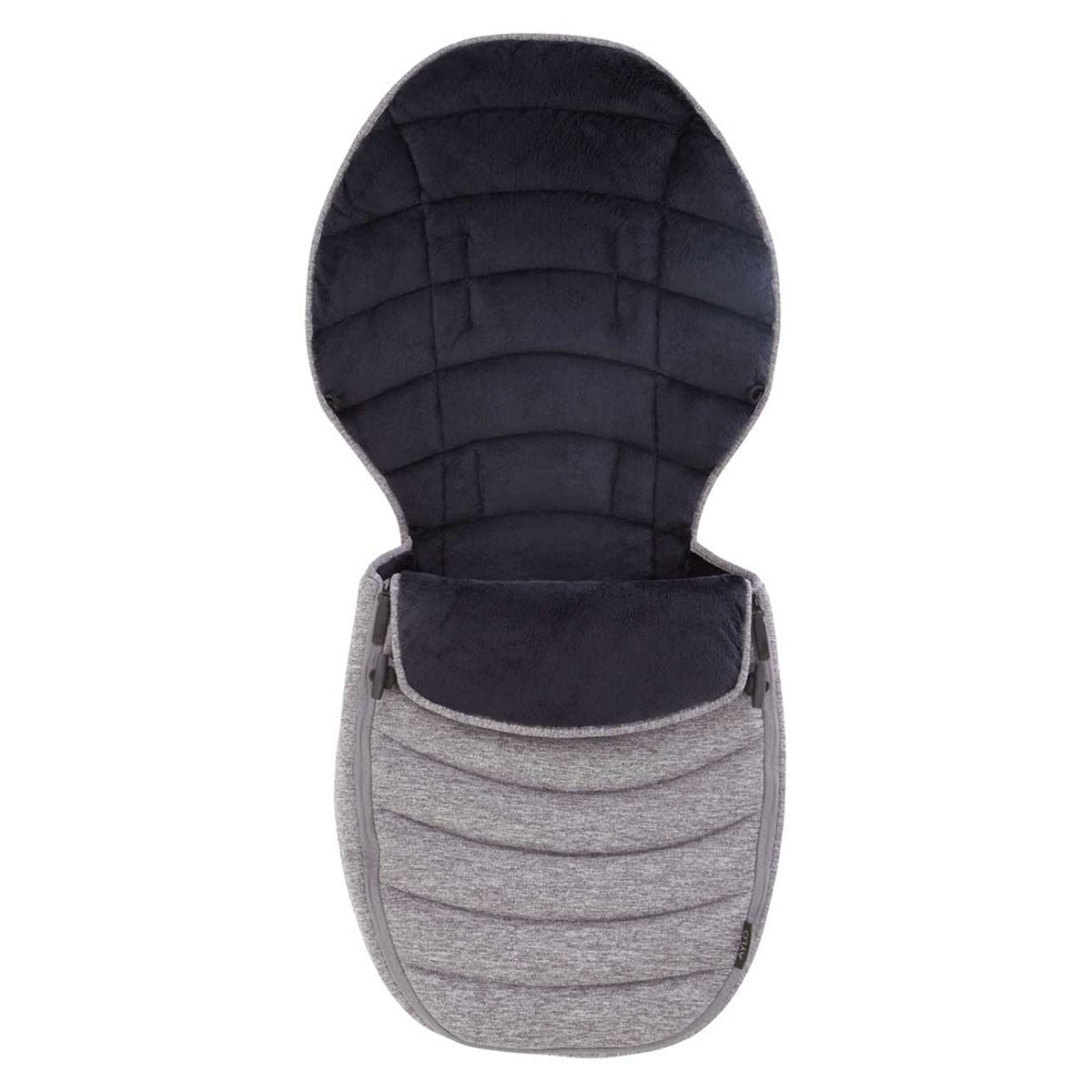 Junior Jones Luxury Universal Footmuff- Grey Marl