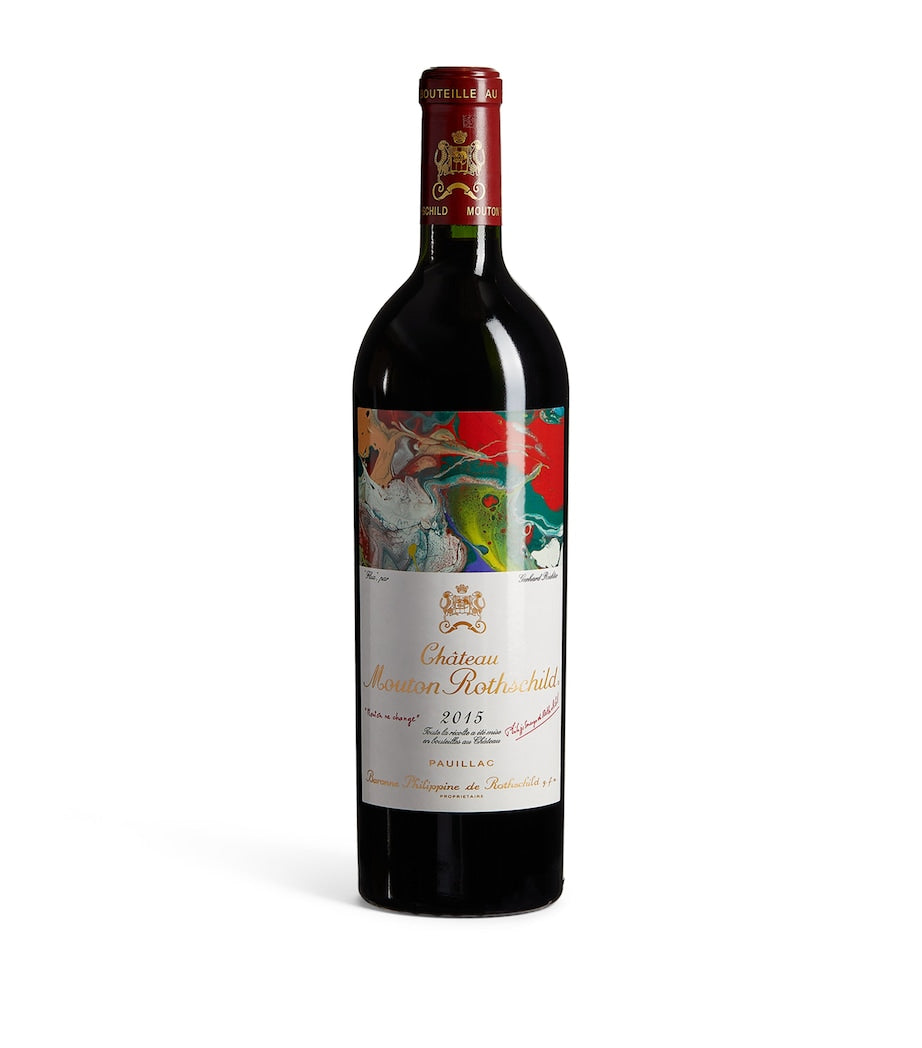 Château Mouton Rothschild 2015 Bordeaux red wine 75cl - British product