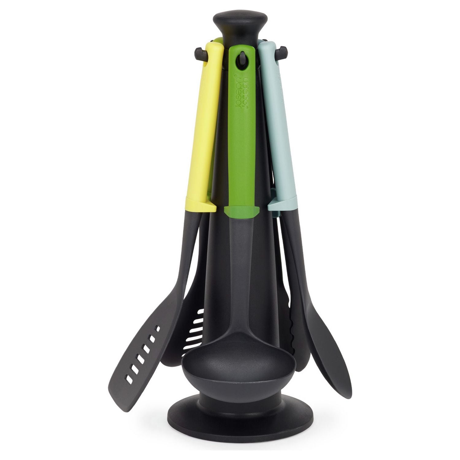 Joseph Joseph 5 piece cooking utensil set with stand, UK version