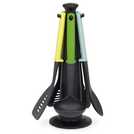 Joseph Joseph 5 piece cooking utensil set with stand, UK version