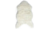 Habitat Sheepskin Faux Fur Cream Shaggy Rug 60x90cm, UK version