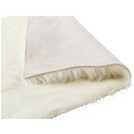 Habitat Sheepskin Faux Fur Cream Shaggy Rug 60x90cm, UK version