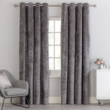 Argos Home Charcoal Eyelet Curtains 229x229cm - British product