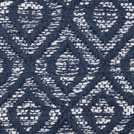 Argos Home Geometric Blue Cotton Flatweave Rug - 80x110cm