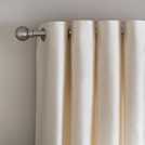 Habitat Faux Silk Eyelet Curtains Champagne 117x137cm, UK version