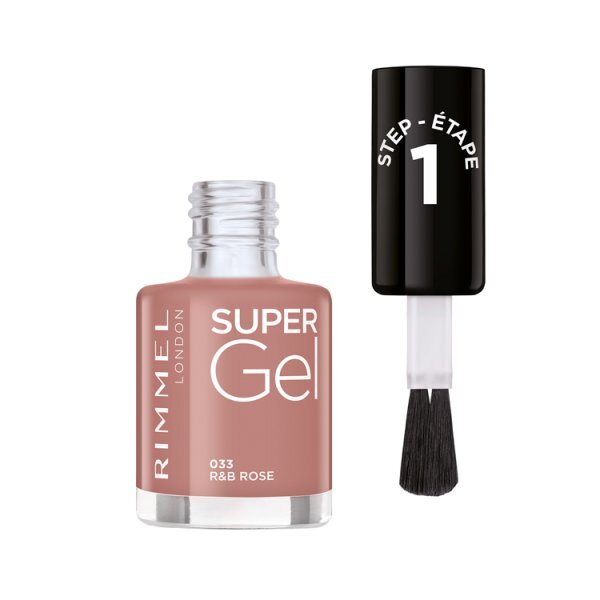 Rimmel Super Gel Nail Polish - 033 R&B Rose GOODS Superdrug   