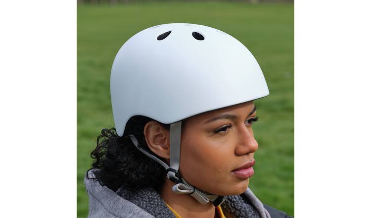 Cross BMX bike helmet white 54-58cm - British product