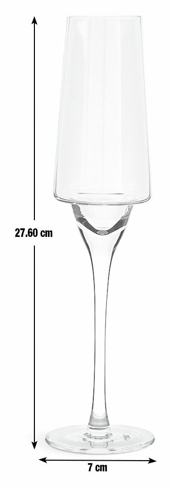 Habitat Sahara set of 4 Prosecco glasses, UK version