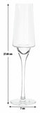 Habitat Sahara set of 4 Prosecco glasses, UK version