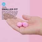 JLab GO Air Pop pink true wireless earbuds, UK version