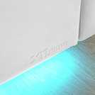 XR Living Ava white TV LED bed frame single (British brand)