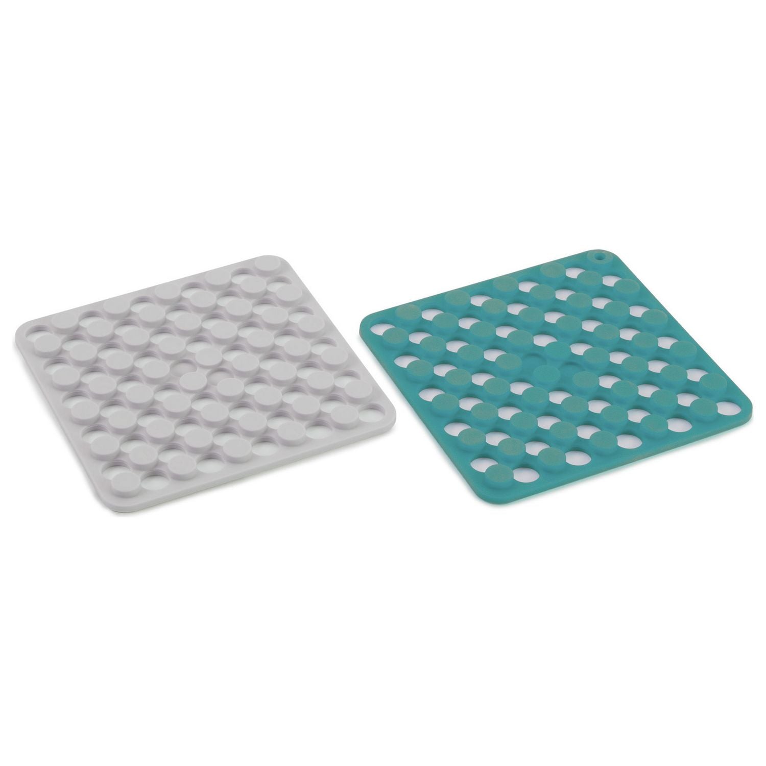 Joseph Joseph multicoloured silicone trivets pack of 2, UK version