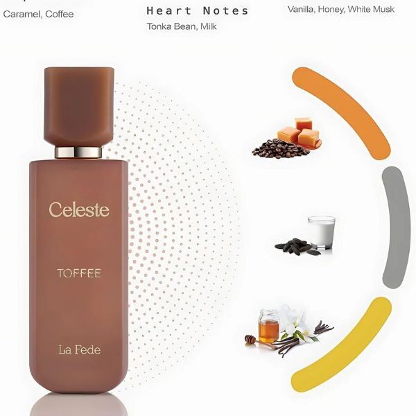 Khadlaj La Fede Celeste Toffee EDP 100ml (British brand)
