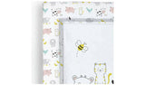 Cuggl baby changing mat farmyard design, imported from the UK