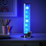 Glow Kids Galaxy LED cylinder table lamp white (British brand)