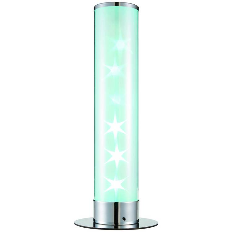 Glow Kids Galaxy LED cylinder table lamp white (British brand)