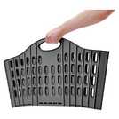 Addis fold flat laundry basket grey 38 litre - British product