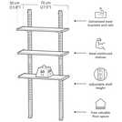 Keter 70cm Shelving Kit