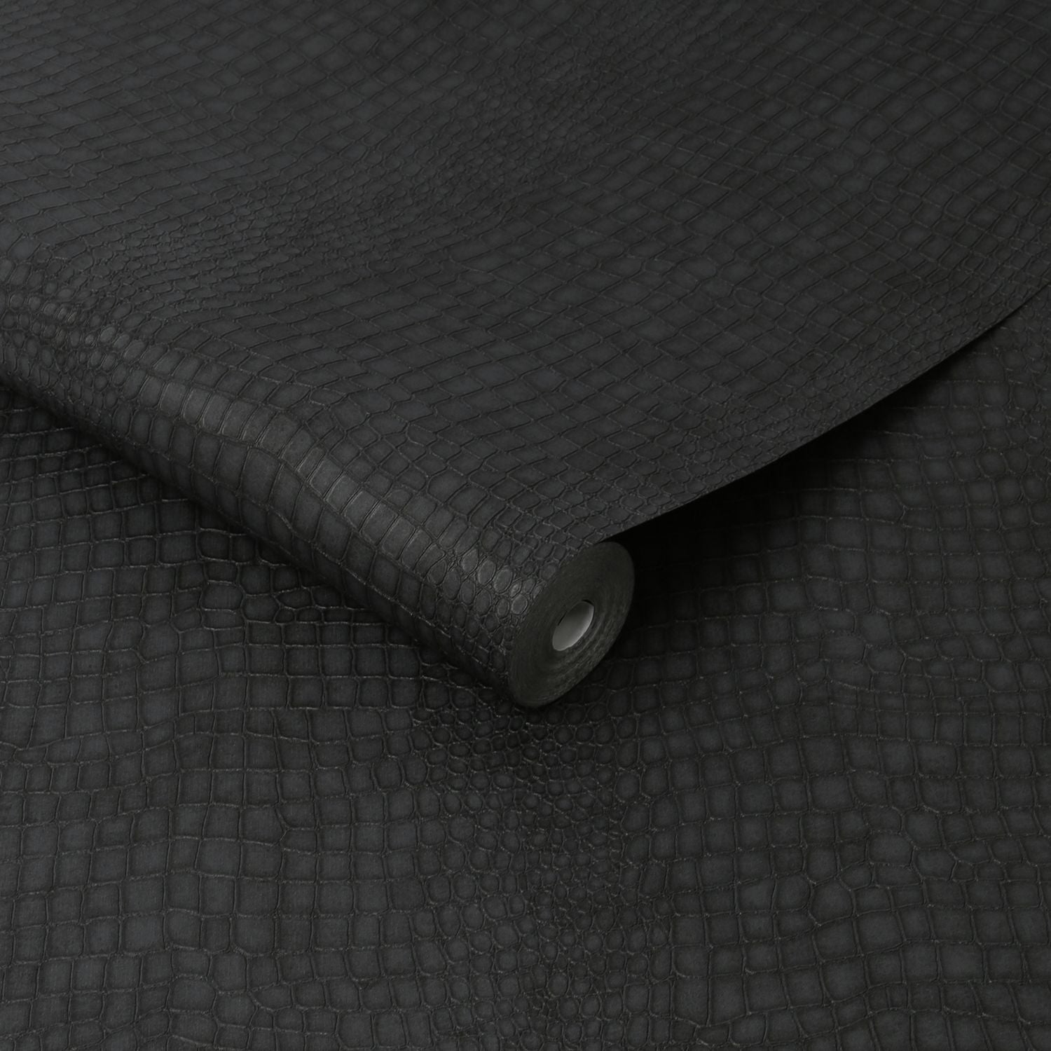 Superfresco Easy Crocodile Black Wallpaper roll, 52cm x 10m (British brand)