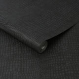 Superfresco Easy Crocodile Black Wallpaper roll, 52cm x 10m (British brand)