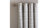 Argos Home Jaquard Eyelet Curtains Grey 168x183cm - British product